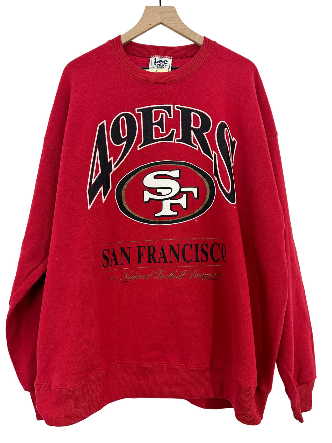 1995 Vintage Lee Sport San Francisco 49ers Crewneck Sweatshirt