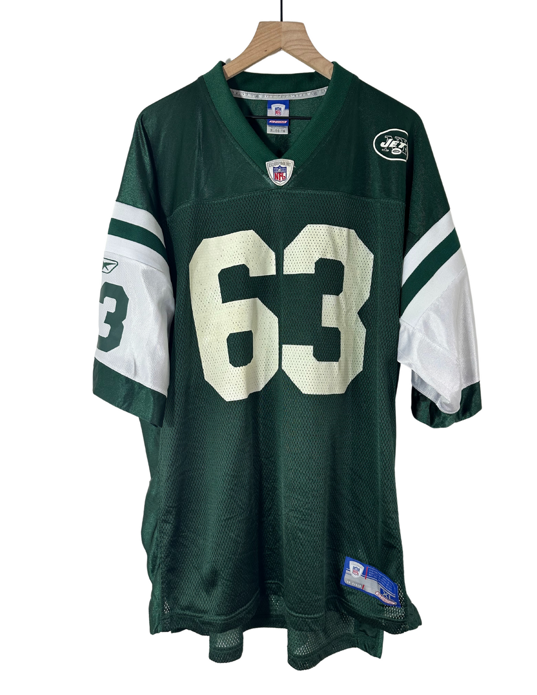 New York Jets Dewayne Robertson Reebok Football Jersey