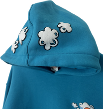 Load image into Gallery viewer, Above the Cloudz Hooded Sweatshirt [Blue]
