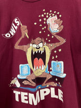 Load image into Gallery viewer, 1993 Vintage Temple Owls x Tasmanian Devil T-Shirt
